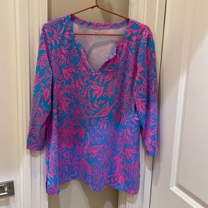 Fabulous barely worn Lilly Pulitzer tunic top! Great for summer and spring